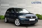 2021 Volkswagen Tiguan Estate 1.5 TSI 150 Life 5dr DSG in Nightshade Blue at Listers Volkswagen Worcester