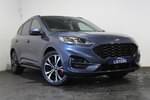 2021 Ford Kuga Estate 2.5 FHEV ST-Line X Edition 5dr CVT in Metallic - Chrome blue at Listers U Stratford-upon-Avon