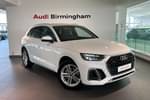 2024 Audi Q5 Diesel Estate 40 TDI Quattro S Line 5dr S Tronic in Arkona white, solid at Birmingham Audi