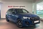 2024 Audi Q7 Diesel Estate 50 TDI Quattro Black Edition 5dr Tiptronic in Ascari blue, metallic at Birmingham Audi