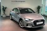 2021 Audi A3 Saloon 30 TFSI Sport 4dr in Floret Silver Metallic at Birmingham Audi