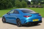 Image two of this 2024 Mercedes-Benz CLA AMG Coupe 35 Premium Plus 4Matic 4dr Tip Auto in hyper blue at Mercedes-Benz of Boston