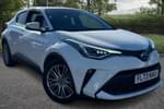 2023 Toyota C-HR Hatchback 2.0 Hybrid Excel 5dr CVT in White at Listers Toyota Coventry