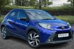 2022 Toyota Aygo X Hatchback 1.0 VVT-i Edge 5dr in Blue at Listers Toyota Lincoln