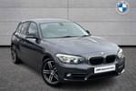 2019 BMW 1 Series Hatchback 118i (1.5) Sport 5dr (Nav/Servotronic) in Mineral Grey at Listers Boston (BMW)