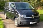 2022 Volkswagen Transporter T28 SWB Diesel 2.0 TDI 110 Startline Van in Black at Listers Volkswagen Van Centre Coventry