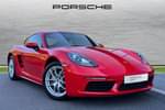 2022 Porsche 718 Cayman Coupe 2.0 2dr PDK in Guards Red at Porsche Centre Hull