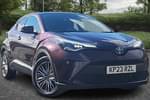 2023 Toyota C-HR Hatchback 2.0 Hybrid Excel 5dr CVT in Purple at Listers Toyota Nuneaton