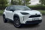 2023 Toyota Yaris Cross Estate 1.5 Hybrid GR Sport 5dr CVT (Safety Pack) in White at Listers Toyota Stratford-upon-Avon