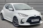 2022 Toyota Yaris Hatchback 1.5 Hybrid Excel 5dr CVT in White at Listers Toyota Bristol (South)