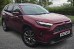 2022 Toyota RAV4 Estate 2.5 VVT-i Hybrid Excel 5dr CVT 2WD in Red at Listers Toyota Boston