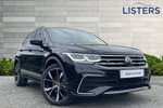 2022 Volkswagen Tiguan Estate 2.0 TSI 4Motion R-Line 5dr DSG in Deep Black at Listers Volkswagen Loughborough