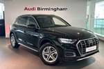 2021 Audi Q5 Diesel Estate 40 TDI Quattro Sport 5dr S Tronic in Mythos Black Metallic at Birmingham Audi