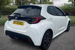 Image two of this 2022 Toyota Yaris Hatchback 1.5 Hybrid Design 5dr CVT in White at Listers Toyota Coventry