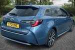 Image two of this 2021 Toyota Corolla Hatchback 1.8 VVT-i Hybrid Design 5dr CVT in Blue at Listers Toyota Coventry