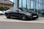 2017 BMW M4 Coupe 2dr DCT (Competition Pack) in Black Sapphire metallic paint at Listers King's Lynn (BMW)