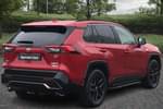 Image two of this 2023 Toyota RAV4 Estate 2.5 PHEV GR Sport 5dr CVT in Red at Listers Toyota Cheltenham