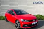 2020 Volkswagen Polo Hatchback 2.0 TSI GTI+ 5dr DSG in Flash Red at Listers Volkswagen Nuneaton