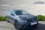 2024 Volkswagen Polo Hatchback 1.0 TSI Life 5dr in Smokey Grey at Listers Volkswagen Nuneaton