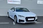 2020 Audi TT Coupe 45 TFSI S Line 2dr S Tronic in Glacier White Metallic at Coventry Audi