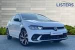 2023 Volkswagen Polo Hatchback 1.0 TSI R-Line 5dr in Pure White at Listers Volkswagen Loughborough