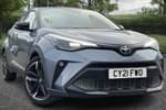 2021 Toyota C-HR Hatchback 2.0 Hybrid GR Sport 5dr CVT in Grey at Listers Toyota Grantham