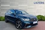 2022 Volkswagen Tiguan Estate 1.5 TSI 150 R-Line 5dr DSG in Nightshade Blue at Listers Volkswagen Nuneaton