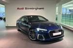 2020 Audi A5 Coupe 40 TFSI S Line 2dr S Tronic in Navarra Blue Metallic at Birmingham Audi