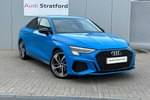 2022 Audi A3 Saloon Special Editions 35 TFSI Edition 1 4dr in Turbo Blue at Stratford Audi