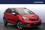 2020 Honda Jazz Hatchback 1.5 i-MMD Hybrid Crosstar EX 5dr eCVT in Red at Listers Honda Solihull