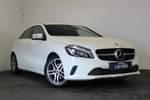 2018 Mercedes-Benz A Class Hatchback A160 Sport Edition 5dr in Solid - Cirrus white at Listers U Stratford-upon-Avon