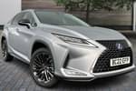 2022 Lexus RX Estate 450h 3.5 5dr CVT (Premium pack) in Silver at Lexus Coventry