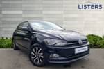 2021 Volkswagen Polo Hatchback Special Editions 1.0 TSI 95 Active 5dr in Deep black at Listers Volkswagen Coventry