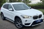 2017 BMW X1 Estate xDrive 20i xLine 5dr Step Auto in Solid - Alpine white at Lexus Lincoln