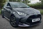 2021 Toyota Yaris Hatchback 1.5 Hybrid Design 5dr CVT in Grey at Listers Toyota Coventry