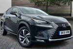 2019 Lexus NX Estate 300h 2.5 Takumi 5dr CVT (Pan roof) in Black at Lexus Coventry