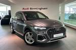 2022 Audi Q5 Sportback 45 TFSI Quattro S Line 5dr S Tronic in Daytona Grey Pearlescent at Birmingham Audi