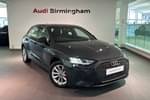 2021 Audi A3 Sportback 30 TFSI Technik 5dr in Manhattan Grey Metallic at Birmingham Audi