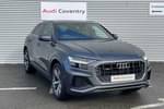 2022 Audi Q8 Estate 55 TFSI Quattro S Line 5dr Tiptronic (Leather) in Daytona Grey Pearlescent at Coventry Audi