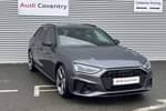 2022 Audi A4 Diesel Avant 35 TDI Black Edition 5dr S Tronic in Daytona Grey Pearlescent at Coventry Audi