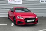 2019 Audi TT Coupe 40 TFSI Black Edition 2dr S Tronic in Tango Red Metallic at Coventry Audi