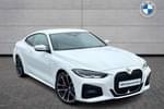 2023 BMW 4 Series Diesel Coupe 420d MHT M Sport 2dr Step Auto in Alpine White at Listers Boston (BMW)