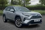 2022 Toyota RAV4 Estate 2.5 VVT-i Hybrid Excel 5dr CVT in Silver at Listers Toyota Stratford-upon-Avon