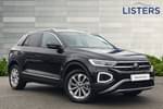 2023 Volkswagen T-Roc Hatchback 1.0 TSI Style 5dr in Deep black at Listers Volkswagen Stratford-upon-Avon