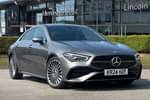 2024 Mercedes-Benz CLA Diesel Coupe 220d AMG Line Premium 4dr Tip Auto in mountain grey metallic at Mercedes-Benz of Lincoln