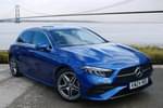 2024 Mercedes-Benz A Class Hatchback A200 AMG Line Executive 5dr Auto in Spectral blue metallic at Mercedes-Benz of Hull