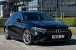 2024 Mercedes-Benz A Class Hatchback A180 AMG Line Executive 5dr Auto in Cosmos Black Metallic at Mercedes-Benz of Lincoln