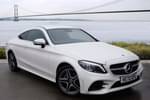 2023 Mercedes-Benz C Class Diesel Coupe C220d AMG Line Edition Premium 2dr 9G-Tronic in MANUFAKTUR diamond white bright at Mercedes-Benz of Hull