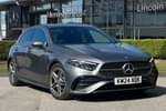 2024 Mercedes-Benz A Class Hatchback A200 AMG Line Executive 5dr Auto in Mountain Grey Metallic at Mercedes-Benz of Lincoln