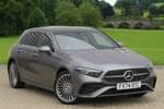 2024 Mercedes-Benz A Class A 250 e AMG Line Premium Plus Hatchback in Mountain Grey Metallic at Mercedes-Benz of Boston